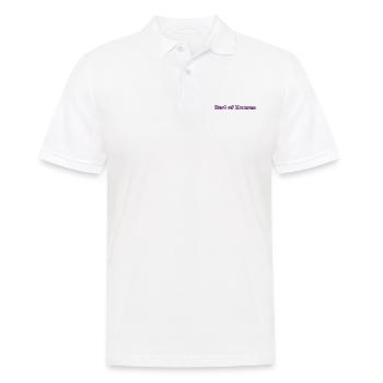 MUTTERTAG. SCHÖNEN MUTTERTAG. MAMA - Männer Poloshirt - Weiß - Vorne - Kai (181cm)