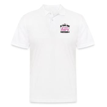 Je suis une grand mère formidable - Polo Homme - blanc - Devant - Kai (181cm)
