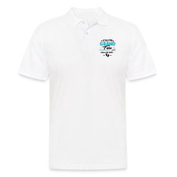 Je Vais Être Grand Frère 2023 - Polo Homme - blanc - Devant - Kai (181cm)