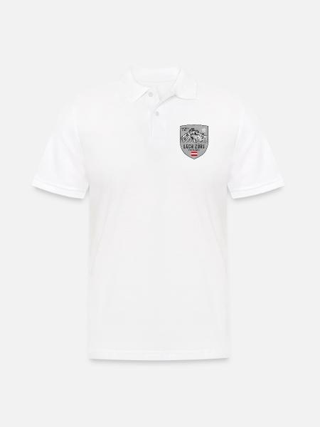 Lech Zürs Omeshorn Österreich Wappen - Männer Poloshirt - Weiß