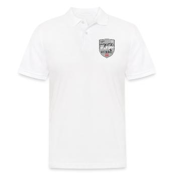 Kitzbühel Wilder Kaiser Österreich Wappen - Männer Poloshirt - Weiß - Vorne - Kai (181cm)