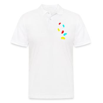 Animal porcin - Polo Homme - blanc - Devant - Kai (181cm)