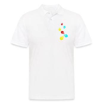 Mais symbol - Männer Poloshirt - Weiß - Vorne - Kai (181cm)