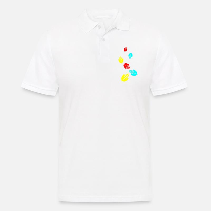 Corn symbol - Men's Polo Shirt - white