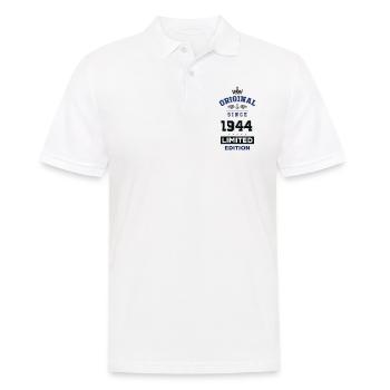 1944 limited edition birthday - Men's Polo Shirt - white - Front - Kai (181cm)