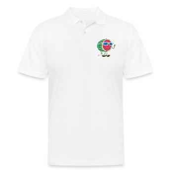 Pastèque et été - Polo Homme - blanc - Devant - Kai (181cm)