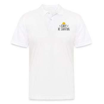 Site Manager - Men's Polo Shirt - white - Front - Kai (181cm)