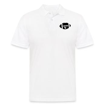 Rugby - Männer Poloshirt - Weiß - Vorne - Kai (181cm)