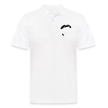 paraglider 10 - Männer Poloshirt - Weiß - Vorne - Kai (181cm)