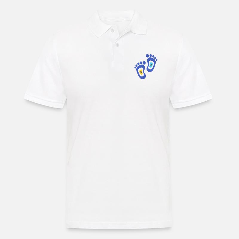 Nazar - Männer Poloshirt - Weiß