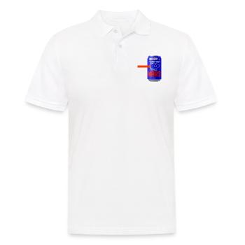 boisson de téléportation pour voyager vers Mars - Polo Homme - blanc - Devant - Kai (181cm)