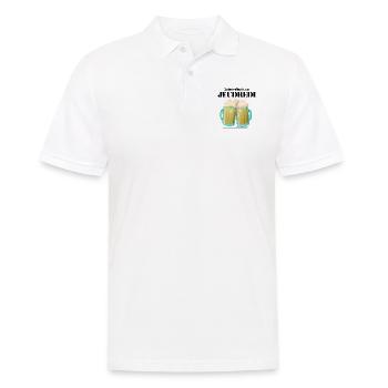 Cadeau humoristique "Aujourd'hui c'est JEUDREDI" - Polo Homme - blanc - Devant - Kai (181cm)