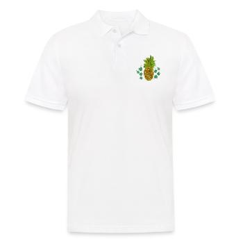 Pineapple - Men's Polo Shirt - white - Front - Kai (181cm)
