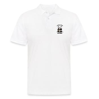 Je déteste vraiment les matins Panda Bear - Polo Homme - blanc - Devant - Kai (181cm)