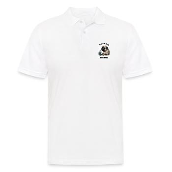 Ich Hasse Den Morgen Wirklich! Mops Hund - - Männer Poloshirt - Weiß - Vorne - Kai (181cm)