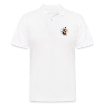 Lovers of classical music - sonata melody of the - Men's Polo Shirt - white - Front - Kai (181cm)