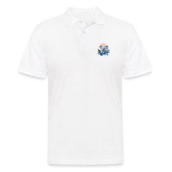 Entzückende Aquarell-koala-kunst - Männer Poloshirt - Weiß - Vorne - Kai (181cm)