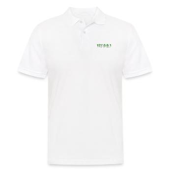 Sentez-vous chez vous, code – 127.0.0.1 - Polo Homme - blanc - Devant - Kai (181cm)