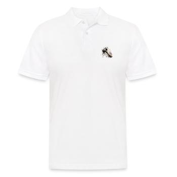 Hammer Splash – Craftsmanship In Watercolor - Men's Polo Shirt - white - Front - Kai (181cm)
