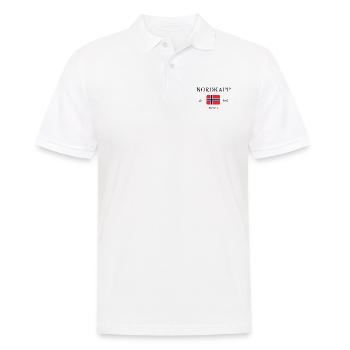 Nordkapp - Finnmark - Norvège - Souvenir - Voyage - Polo Homme - blanc - Devant - Kai (181cm)