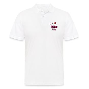 Kinball 2025 Kinballerin Kinballspielerin Kin-Ball - Männer Poloshirt - Weiß - Vorne - Kai (181cm)