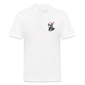 Viking Warrior Valkyrie - Men's Polo Shirt - white - Front - Kai (181cm)