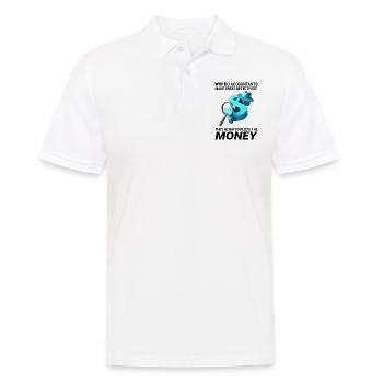 Buchhalter Buchhaltung Buchhaltung Finanzen Lustig - Männer Poloshirt - Weiß - Vorne - Kai (181cm)