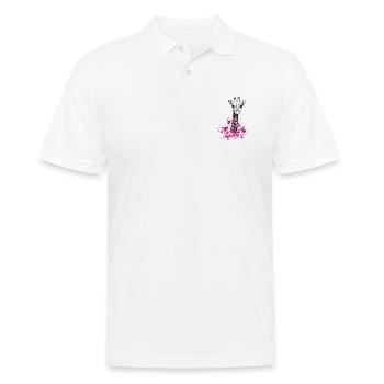Giraffenklekse - Polo Homme - blanc - Devant - Kai (181cm)