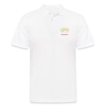 Gaming Controller Play Wisely Game Play - Männer Poloshirt - Weiß - Vorne - Kai (181cm)