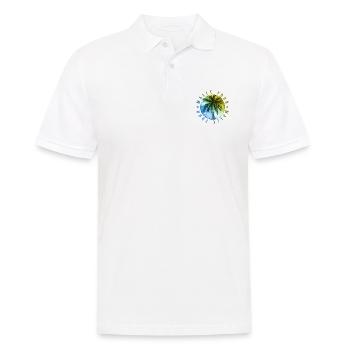 Malle Tour Urlaub - Männer Poloshirt - Weiß - Vorne - Kai (181cm)