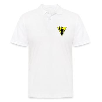 Drinking beer - Men's Polo Shirt - white - Front - Kai (181cm)
