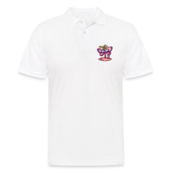 Papillon Été Plage Bande Dessinée - Polo Homme - blanc - Devant - Kai (181cm)