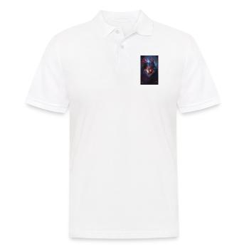 Demons Fantasy love scene - Men's Polo Shirt - white - Front - Kai (181cm)