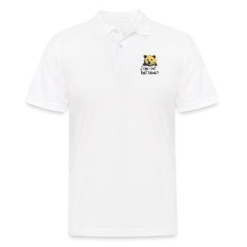 Can I Pet That Dog Bear Meme Funny Dog - Men's Polo Shirt - white - Front - Kai (181cm)