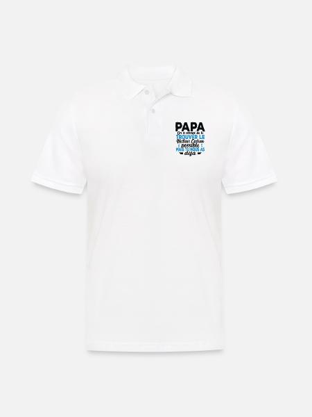 Papa On A Essayé De Te Trouver Le Meilleur Cadeau - Polo Homme - blanc