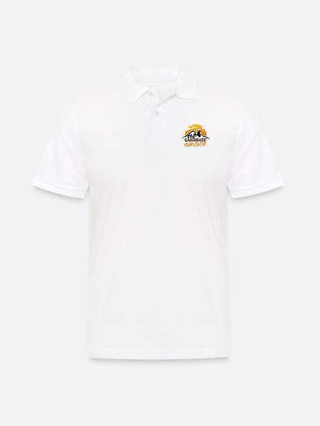 PHD Candidat Survivor Drôle Vintage - Polo Homme - blanc
