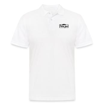 Papa Père Fête Des Pères Cadeau Famille Humour - Polo Homme - blanc - Devant - Kai (181cm)