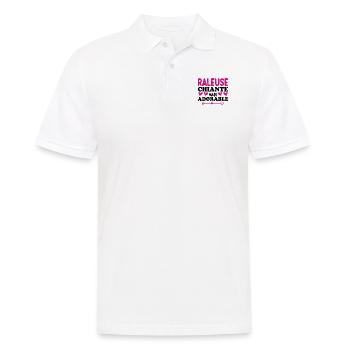Raleuse Chiante Mais Adorable - Polo Homme - blanc - Devant - Kai (181cm)