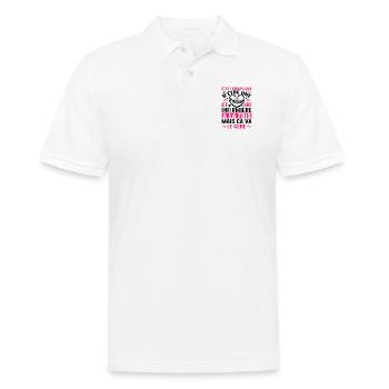 Infirmière Princesse Cadeau Anniversaire Médecine - Polo Homme - blanc - Devant - Kai (181cm)