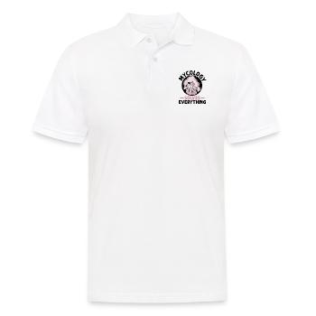 Mykologie Pilze Natur Wald Geschenkidee - Männer Poloshirt - Weiß - Vorne - Kai (181cm)