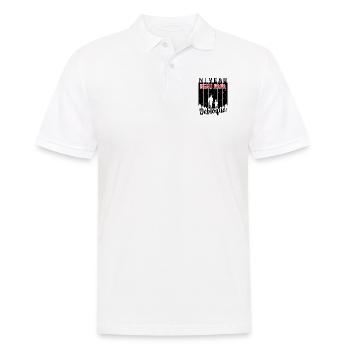 Niveau Beau-papa Débloqué Fête Des Pères Papa Dad - Polo Homme - blanc - Devant - Kai (181cm)