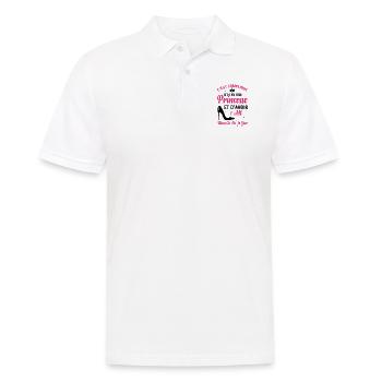 Princesse 1 An Idée Cadeau Anniversaire Amour - Polo Homme - blanc - Devant - Kai (181cm)
