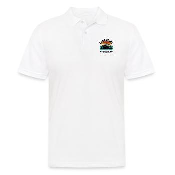 Tequila Casamigos - Polo Homme - blanc - Devant - Kai (181cm)