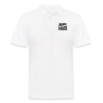 of Your Own Uterus - Men's Polo Shirt - white - Front - Kai (181cm)