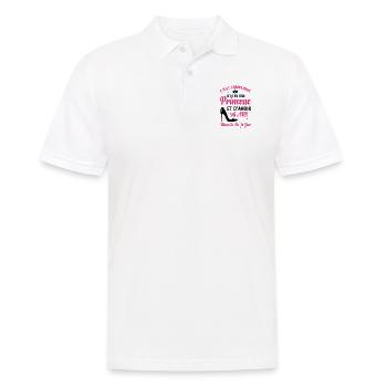 Princesse 96 Ans Idée Cadeau Anniversaire Amour - Polo Homme - blanc - Devant - Kai (181cm)