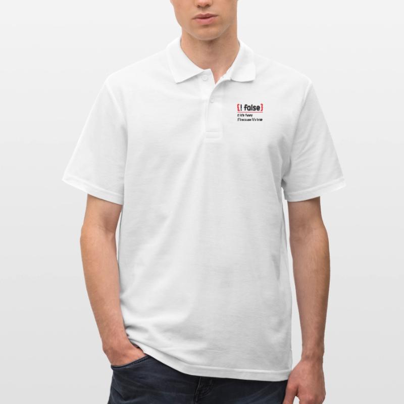 Programmer Programming Software Coding Encoder Men's Polo Shirt