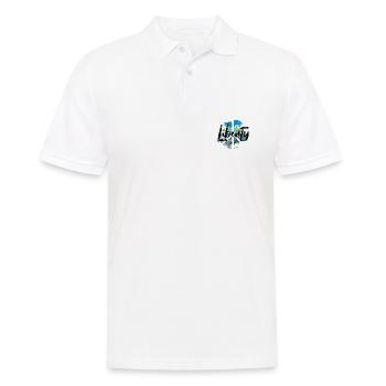 Peace woodstock Liberty - Männer Poloshirt - Weiß - Vorne - Kai (181cm)