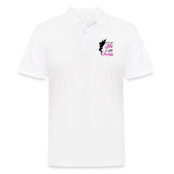 Je Suis Une Fée La Fée Pachier - Polo Homme - blanc - Devant - Kai (181cm)