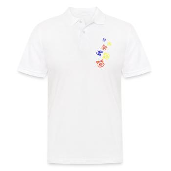 Animal porcin - Polo Homme - blanc - Devant - Kai (181cm)