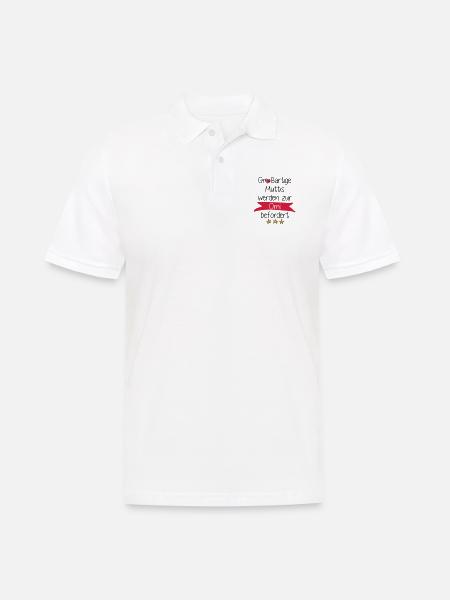 Großartige Muttis - Männer Poloshirt - Weiß